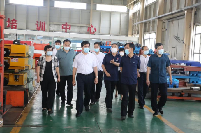市委常委、縣委書記王俊紅到河北新大地調(diào)研 