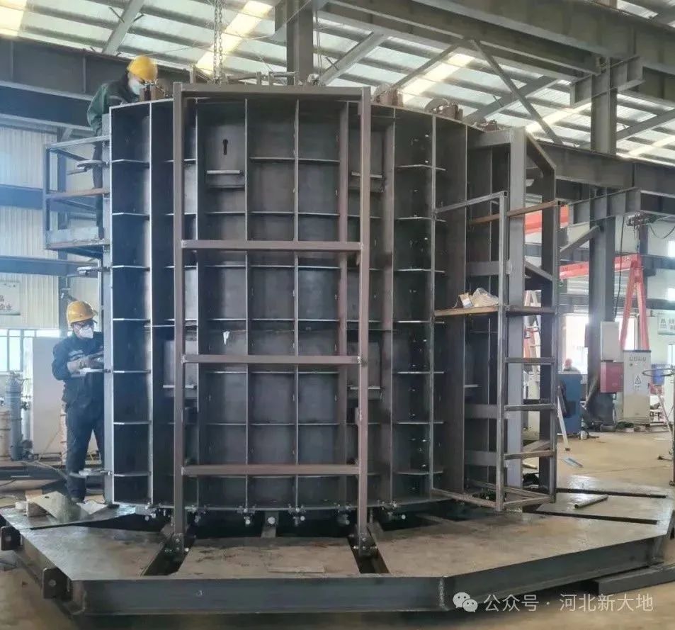 風電立式管片模具首件驗收順利通過！